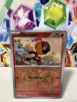 Charcadet 032/191 Common Reverse Holo - Pokemon TCG S&V Surging Sparks - NM - Image 1