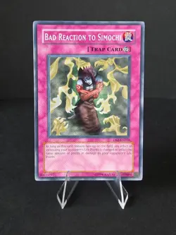 Bad Reaction to Simochi - DB2-EN202 - Unlimited - YuGiOh Trap NM - Image 1