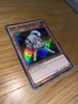 Ryko, Lightsworn Hunter LODT-EN022 Super Rare Unlimited Reprint Yugioh (PF) - Image 3