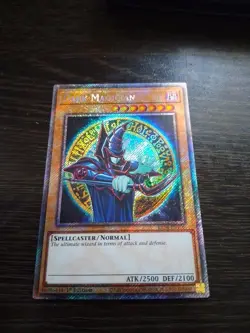 Dark Magician (9th Art) Yugioh RA04-EN106 Platinum Secret Rare NM - Image 1