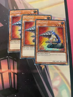 YUGIOH - DRILLROID X3 - SGX2 - SECRET RARE - NM - 1ST ED - Image 1