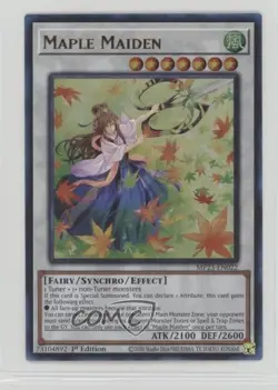 Maple Maiden 1st Ed. YuGiOh 25th Anniversary Dueling Heroes #MP23-EN022 - Image 1
