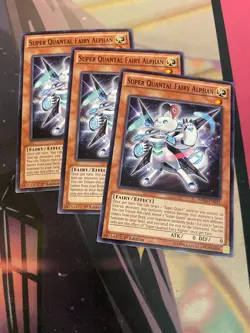 YUGIOH - SUPER QUANTAL FAIRY ALPHAN X3 - COMMON - WIRA - 1ST ED - NM - Image 1