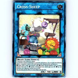 Yugioh Cross-Sheep MP21-EN018 1st Edition Secret Rare Holo - NM 💎 - Image 1