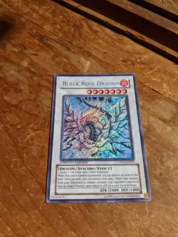 "Ghost Rare" Alter Art Black Rose Dragon CT05-EN003 1ST Secre Rare Yugioh U-V-Oh - Image 4