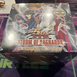 yugioh STORM OF RAGNAROK SPECIAL EDITION BOX New Factory Sealed. - Image 1