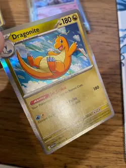 NEAR MINT! Dragonite (149/165) Scarlet & Violet 151 Holo Rare Pokemon Card! - Image 3