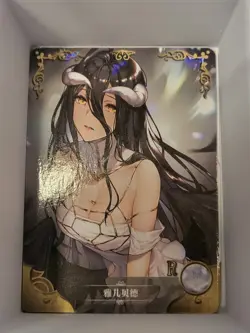 Goddess Story - NS-11R-07 - Albedo - Overlord - Waifu Card - Image 1