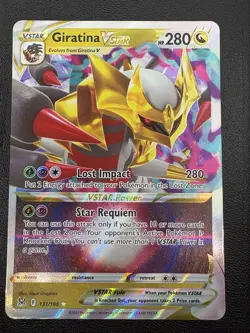 Giratina Vstar 131/196 Lost Origin Ultra Rare Holo Card Pokemon TCG NM - Image 1