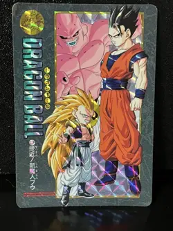 Dragon Ball Carddass Visual Adventure No214 collectible card used condition - Image 1