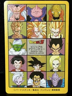 Dragon Ball Carddass Visual Adventure No214 collectible card used condition - Image 2