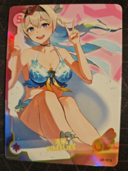 FIREFLIES SR SR-016 Maiden Party 5 Goddess Story Anime Collectible Card - Image 1