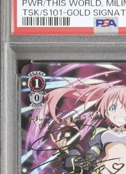 PSA10 Weiss Schwarz Milim SP Signature Card Reincarnated as Slime Rare - Image 2