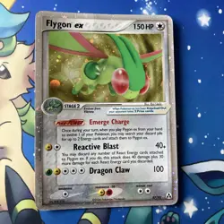 Flygon ex 87/92 Holo Rare Pokemon Card EX Legend Makers - Image 1