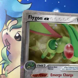 Flygon ex 87/92 Holo Rare Pokemon Card EX Legend Makers - Image 5