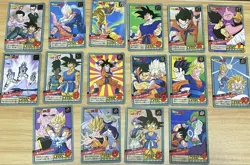 Dragon Ball Super Battle Card Set 16 Normal Cards Collectible Used - Image 1