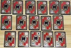 Dragon Ball Super Battle Card Set 16 Normal Cards Collectible Used - Image 2
