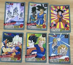 Dragon Ball Super Battle Card Set 16 Normal Cards Collectible Used - Image 4