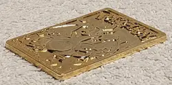 1999 Charizard Pokemon Gold Plated 23K Burger King Trading Card - Image 4