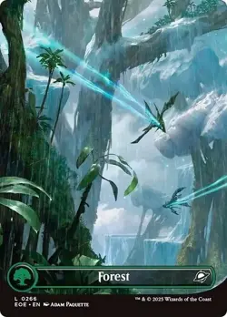 Full Art Forest NM Edge of Eternities MTG Magic the Gathering Land English Card - Image 1