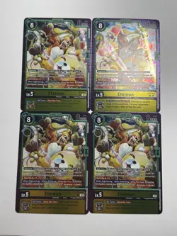 Digimon Card Game BT4 Etemon Lv.5 Playset (4 Cards) - Image 1