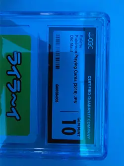 2019 Pokemon Japan Old Maid Raichu - Babanuki Playing Card - CGC 10 Gem Mint - Image 4