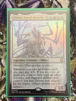 Ulalek, Fused Atrocity *CUSTOM* EDH Deck MTG Magic Gathering COMMANDER ELDRAZI!! - Image 2