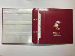 Dragon Ball Card Holder System File Carddass 20 Used with Refile Includes 7 Shee - Image 4