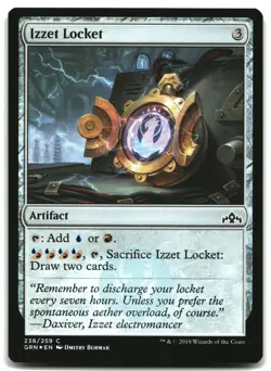 MTG Izzet Locket Foil C Guilds of Ravnica 238 LP - Image 1