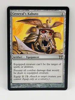 MTG Magic the GatheringGeneral's Kabuto Champions of Kamigawa Regular NM/M - Image 1