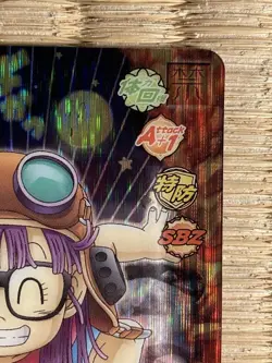 Dragon Ball Card W Explosive Impact Arare Chan 168 Iv Used Collectible - Image 5