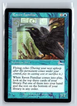 (5X) Raven Familiar Urza's Legacy Uncommon - MTG Magic the Gathering Card - Image 3