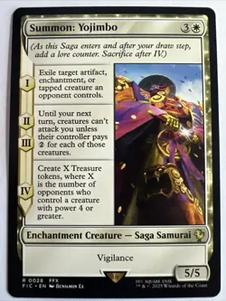 Summon: Yojimbo - FIC 0028 NM - MTG Magic - Image 1