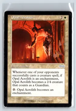 (5X) Opal Acrolith Urza's Saga Uncommon - MTG Magic the Gathering Card - Image 3