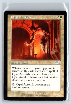 (5X) Opal Acrolith Urza's Saga Uncommon - MTG Magic the Gathering Card - Image 5