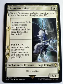 Summon: Ixion - Final Fantasy - NM - Magic: The Gathering - MTG - Image 1