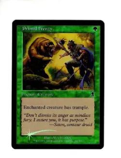 MTG Odyssey --- PRIMAL FRENZY --- FOIL! Common! LP! Magic the Gathering! - Image 3