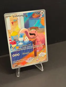 Pokemon TCG: Lickitung 180/162 - SV05: Temporal Forces - Illustration Rare NM - Image 3