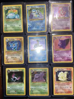 Pokemon Vintage Holo Lot 1999 Blastoise Venusaur Base Set TCG WOTC - Image 1