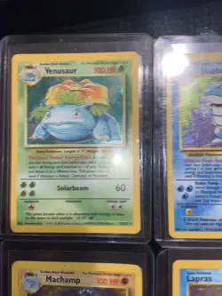 Pokemon Vintage Holo Lot 1999 Blastoise Venusaur Base Set TCG WOTC - Image 3