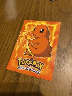Topps Pokemon Charmander E4 Of 12 - Image 1