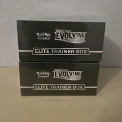 Set Of 2 Pokemon Evolving Skies Factory Sealed Elite Trainer Box ETB - Image 5