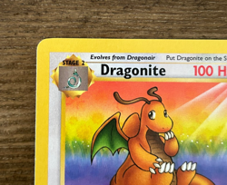 Pokemon TCG 1999 Fossil Dragonite 1st Edition 19/62 Non Holo Rare Vintage LP - Image 2