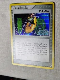 NM PokeNav - Reverse Holo 83 Crystal Guardians Pokemon TCG - Image 3