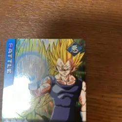 Dragon Ball Data Carddass 118I Prince Vegeta Used Card Collectible - Image 3