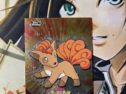 2000 TOPPS Chrome POKEMON Series 1 Vulpine DAMEGE IN BACK SEE PIC TY - Image 2