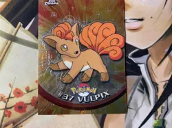 2000 TOPPS Chrome POKEMON Series 1 Vulpine DAMEGE IN BACK SEE PIC TY - Image 3