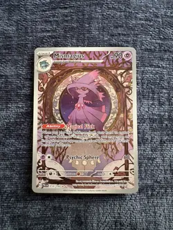 Mismagius Illustration Rare 212/193 2023 Pokemon Paldea Evolved NM - Image 1