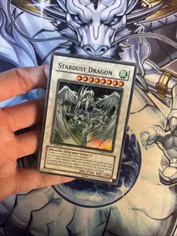 (YCL) YuGiOh Stardust Dragon DP08-EN014 Duelist Pack Super Rare 1st Edition VLP - Image 2