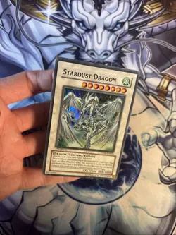 (YCL) YuGiOh Stardust Dragon DP08-EN014 Duelist Pack Super Rare 1st Edition VLP - Image 3